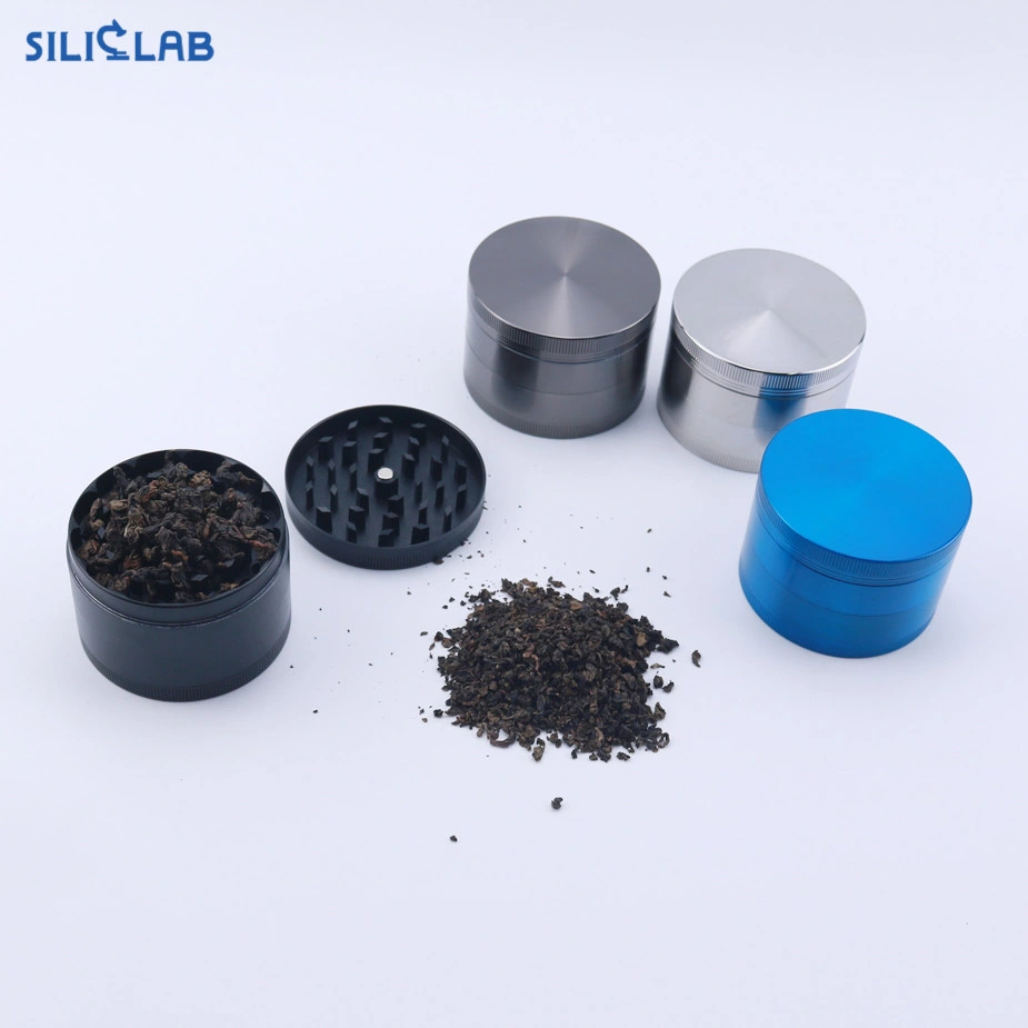 Custom Logo New 4 Layer Alloy Herbal Herb Tobacco Grinder Smoke Grinders Smoking Pipe Herb Metal Grinders